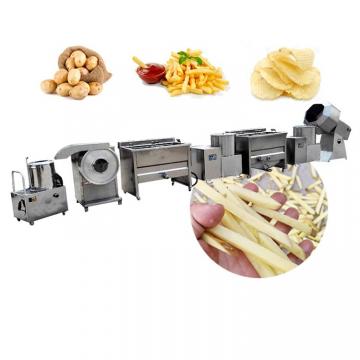 100 Kg Per Hour Potato Chips Crisps/Frozen French Fries Frying Making Machine