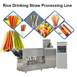 Non Plastic Drinking Straw Extruder Processing Machinery Rice Pasta Straws Manufacturing ...